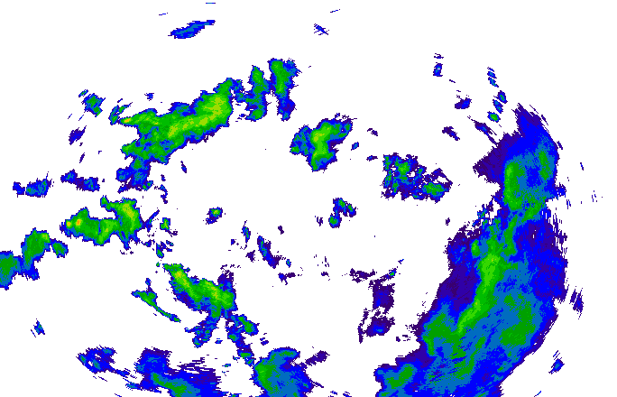 Meteoradar - aktuální srážky 2025-10-27 15:45:00