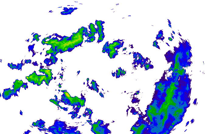 Meteoradar - aktuální srážky 2025-10-27 16:00:00