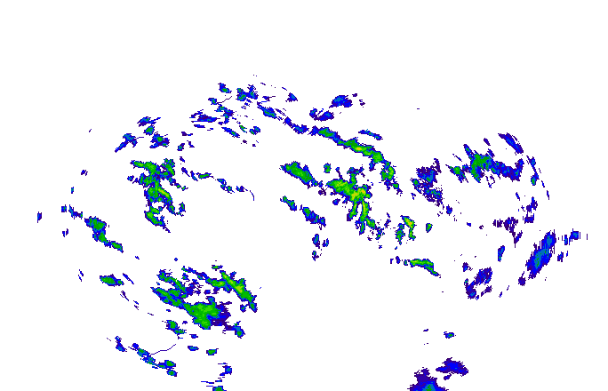 Meteoradar - aktuální srážky 2025-10-28 01:00:00