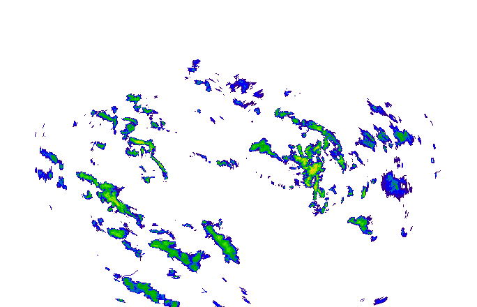 Meteoradar - aktuální srážky 2025-10-28 01:45:00