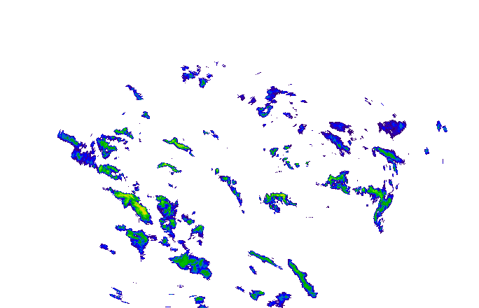 Meteoradar - aktuální srážky 2025-10-28 03:30:00