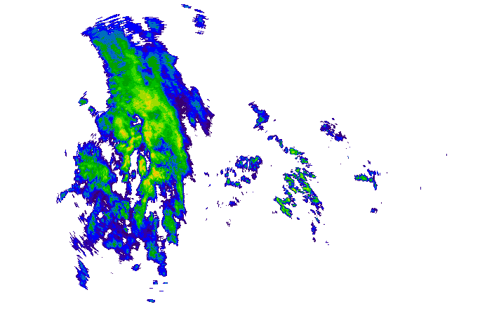 Meteoradar - aktuální srážky 2025-10-28 10:45:00