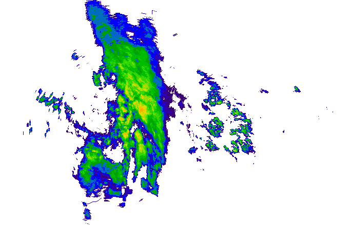 Meteoradar - aktuální srážky 2025-10-28 11:30:00
