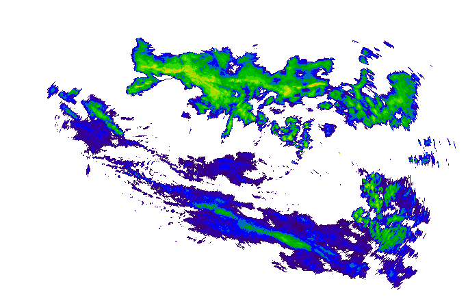 Meteoradar - aktuální srážky 2025-10-28 20:15:00