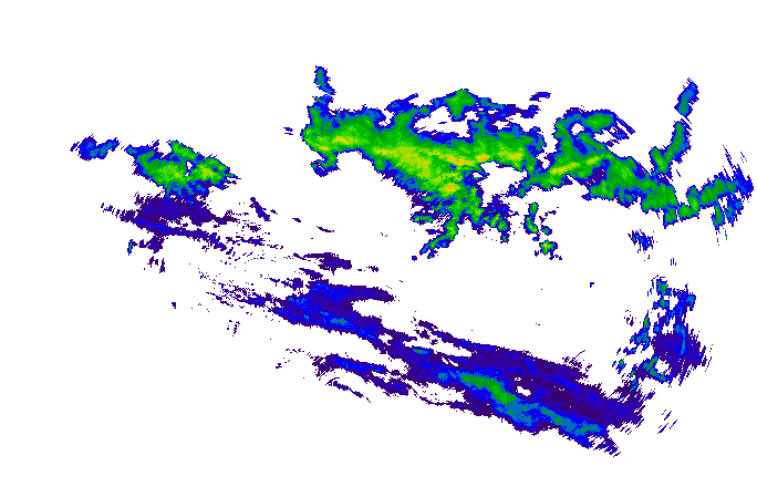 Meteoradar - aktuální srážky 2025-10-28 21:15:00