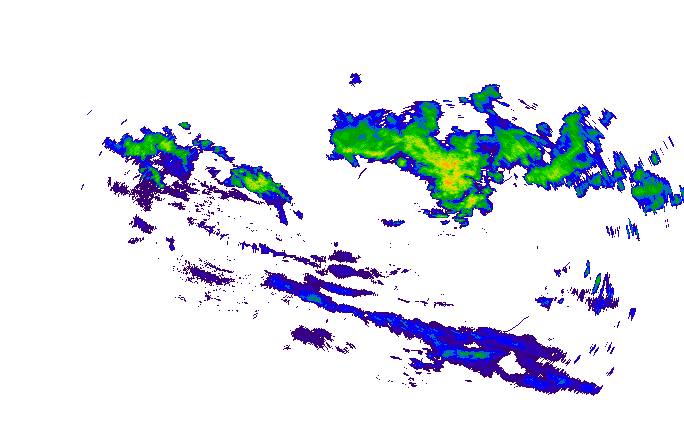 Meteoradar - aktuální srážky 2025-10-28 22:00:00
