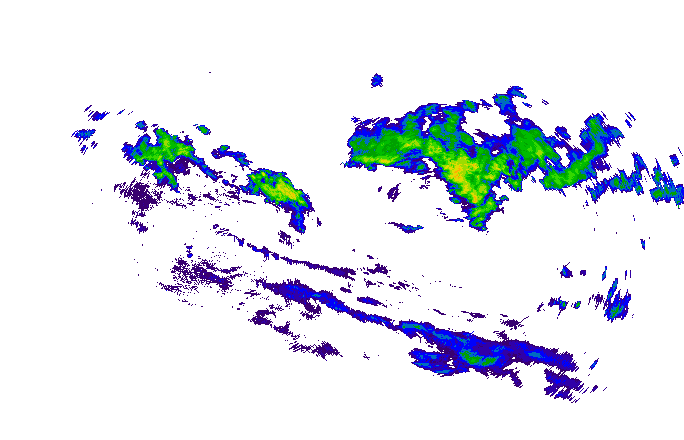 Meteoradar - aktuální srážky 2025-10-28 22:15:00