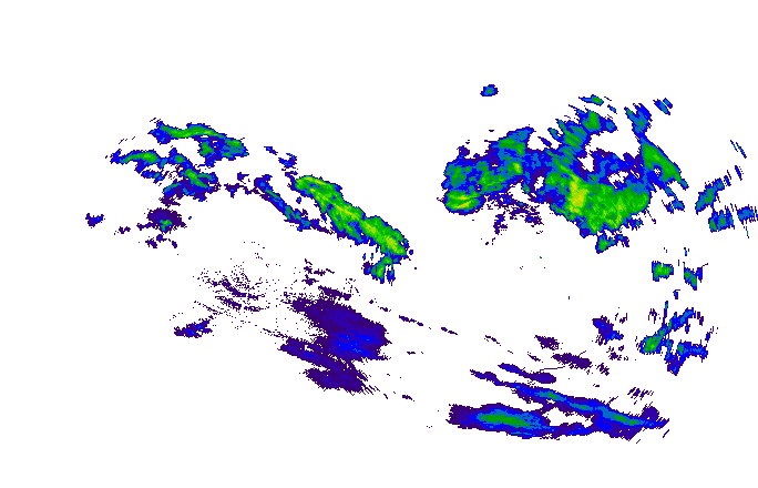 Meteoradar - aktuální srážky 2025-10-28 23:00:00