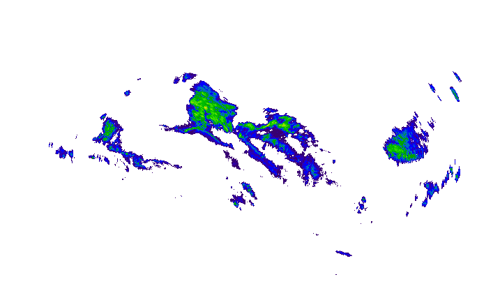 Meteoradar - aktuální srážky 2025-10-29 01:15:00