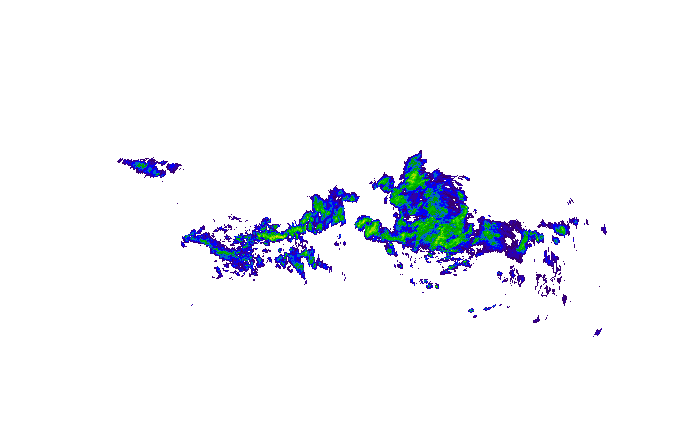 Meteoradar - aktuální srážky 2025-10-29 03:30:00