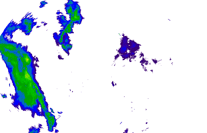 Meteoradar - aktuální srážky 2025-10-30 02:30:00