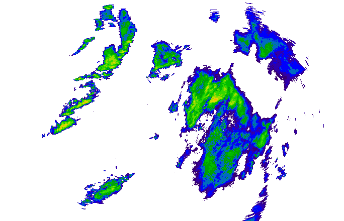 Meteoradar - aktuální srážky 2025-10-30 10:15:00