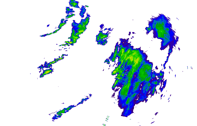 Meteoradar - aktuální srážky 2025-10-30 10:45:00