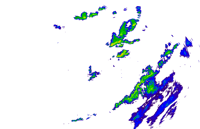 Meteoradar - aktuální srážky 2025-10-30 12:45:00