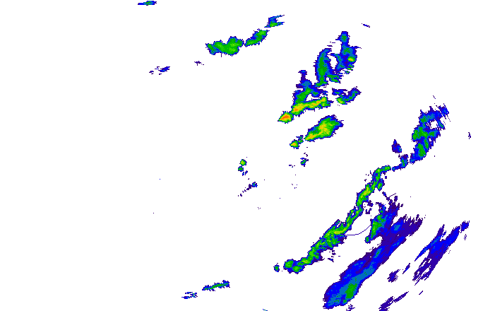 Meteoradar - aktuální srážky 2025-10-30 13:15:00