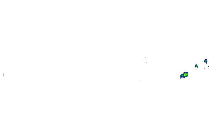 Meteoradar - aktuální srážky 2025-10-30 17:00:00