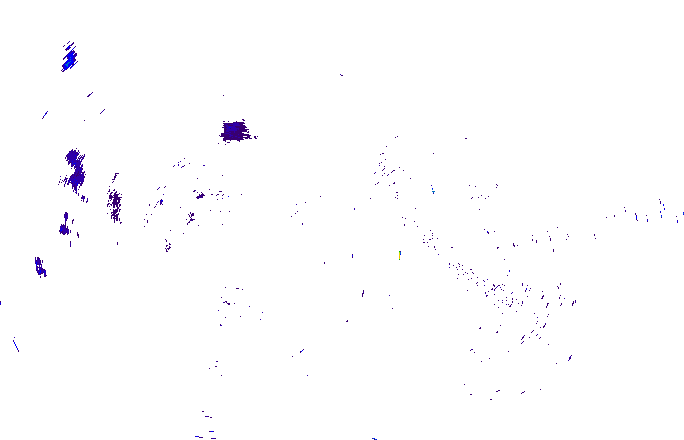 Meteoradar - aktuální srážky 2025-10-31 21:15:00