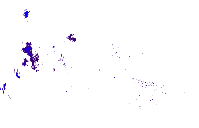 Meteoradar - aktuální srážky 2025-10-31 21:30:00