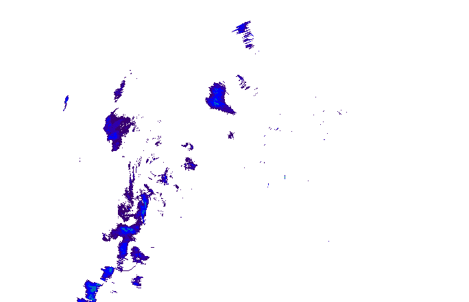 Meteoradar - aktuální srážky 2025-11-01 00:45:00