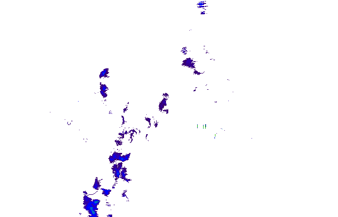 Meteoradar - aktuální srážky 2025-11-01 01:30:00