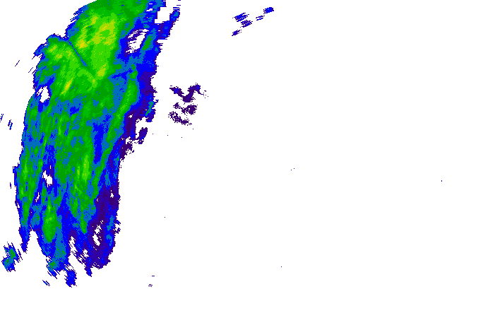 Meteoradar - aktuální srážky 2025-11-01 18:00:00
