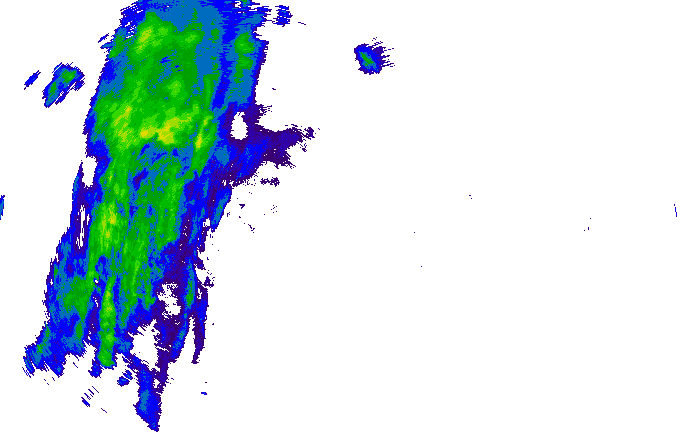 Meteoradar - aktuální srážky 2025-11-01 18:45:00