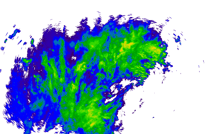 Meteoradar - aktuální srážky 2025-11-02 18:45:00