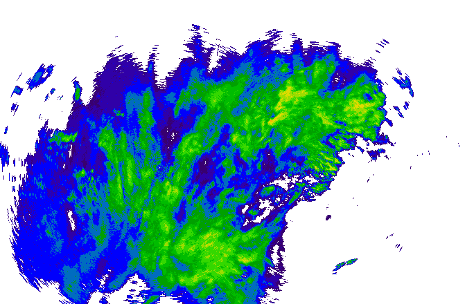 Meteoradar - aktuální srážky 2025-11-02 19:00:00