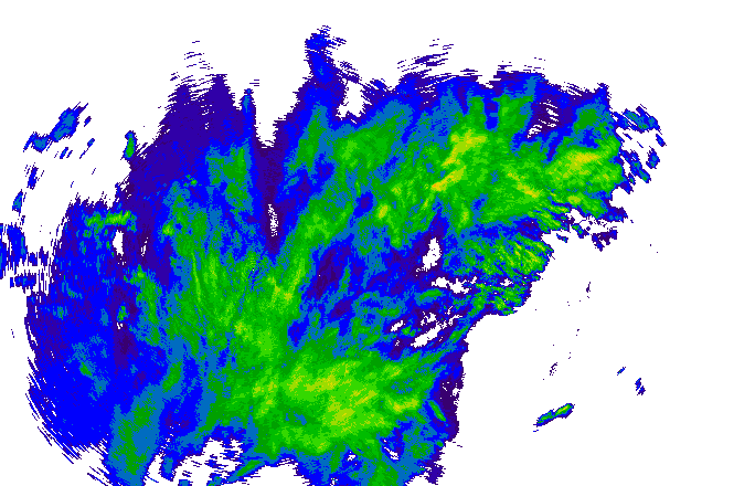 Meteoradar - aktuální srážky 2025-11-02 19:15:00