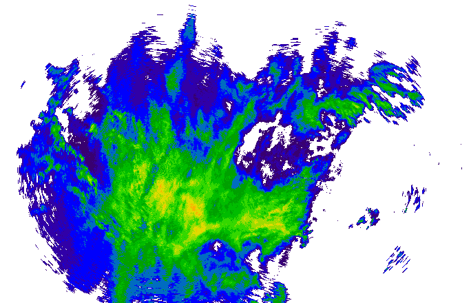 Meteoradar - aktuální srážky 2025-11-02 21:00:00