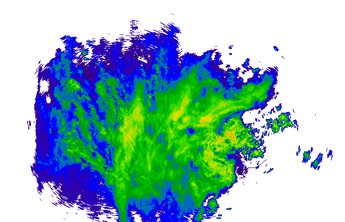Meteoradar - aktuální srážky 2025-11-02 23:00:00