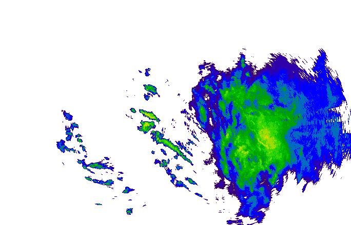 Meteoradar - aktuální srážky 2025-11-03 12:00:00