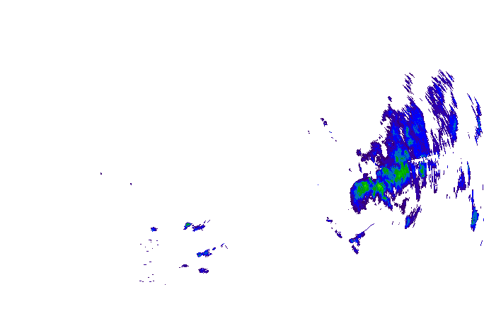 Meteoradar - aktuální srážky 2025-11-03 16:45:00