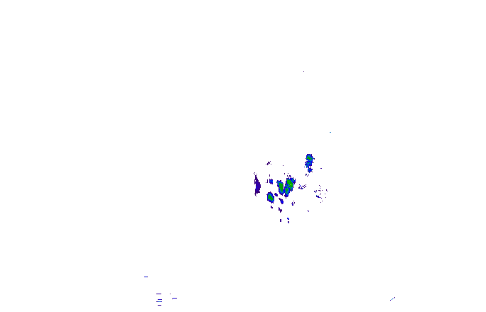 Meteoradar - aktuální srážky 2025-11-04 01:15:00