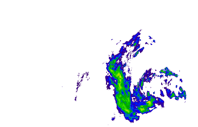 Meteoradar - aktuální srážky 2025-11-08 14:45:00