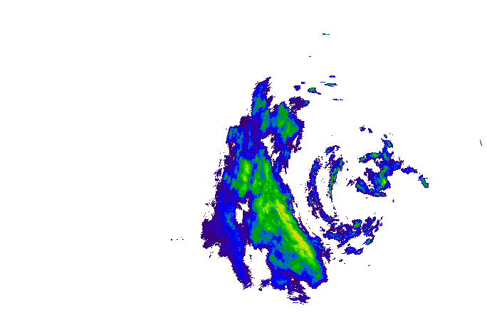 Meteoradar - aktuální srážky 2025-11-08 16:45:00