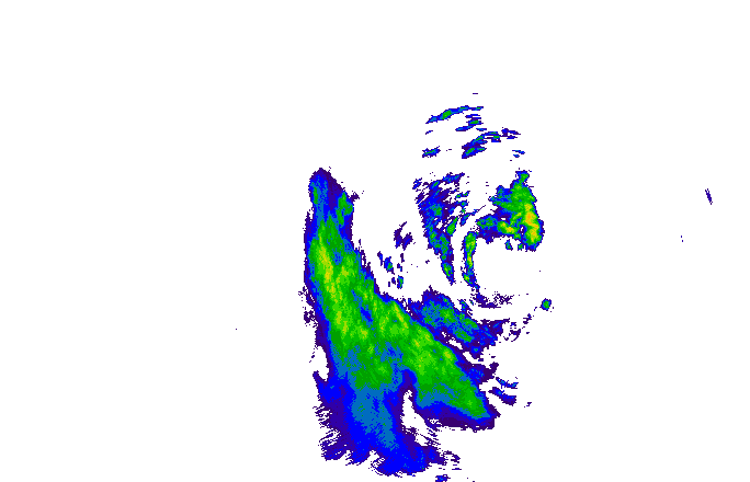 Meteoradar - aktuální srážky 2025-11-08 18:45:00