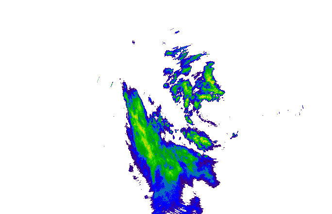 Meteoradar - aktuální srážky 2025-11-08 20:00:00