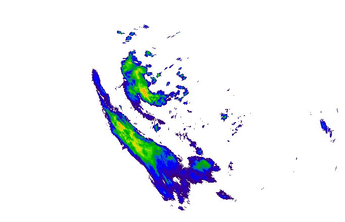 Meteoradar - aktuální srážky 2025-11-08 23:15:00