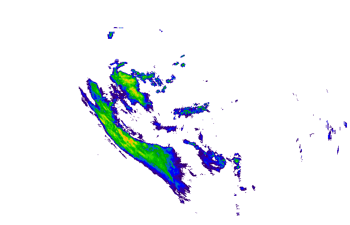 Meteoradar - aktuální srážky 2025-11-09 00:30:00