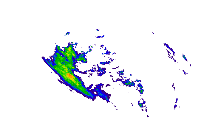 Meteoradar - aktuální srážky 2025-11-09 02:00:00