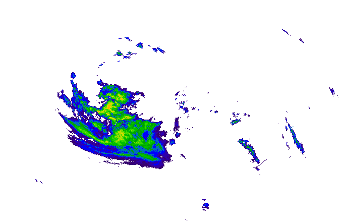 Meteoradar - aktuální srážky 2025-11-09 05:00:00