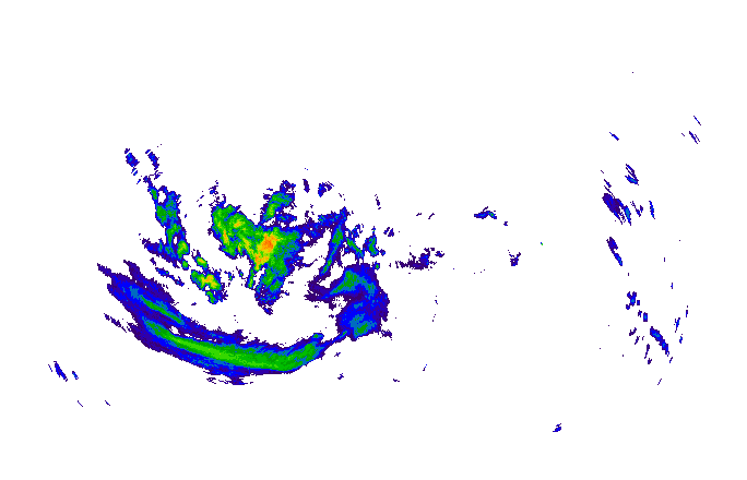 Meteoradar - aktuální srážky 2025-11-09 07:30:00
