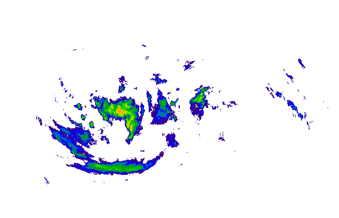 Meteoradar - aktuální srážky 2025-11-09 08:45:00