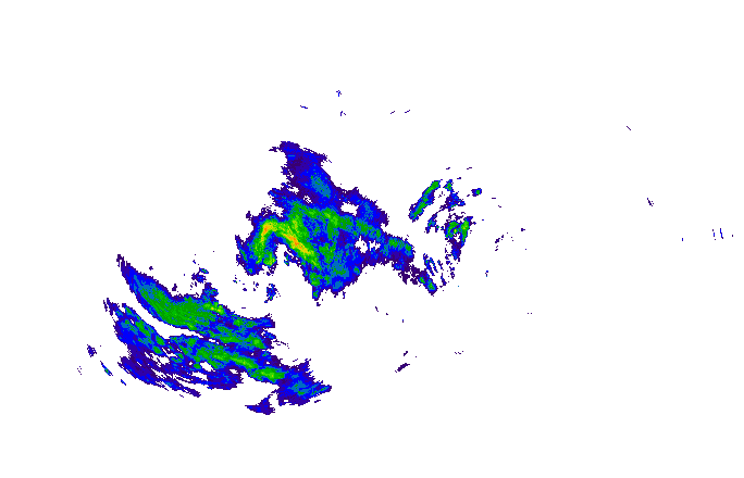 Meteoradar - aktuální srážky 2025-11-09 11:00:00