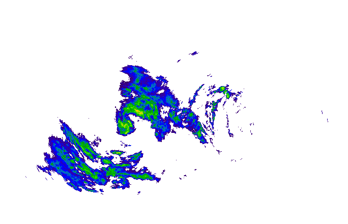 Meteoradar - aktuální srážky 2025-11-09 12:00:00