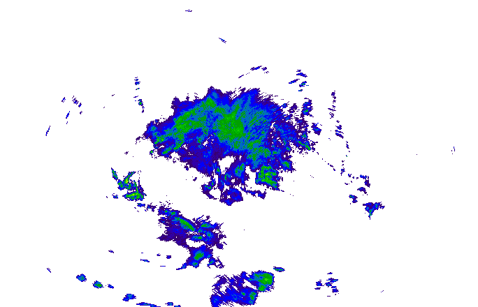 Meteoradar - aktuální srážky 2025-11-09 18:15:00