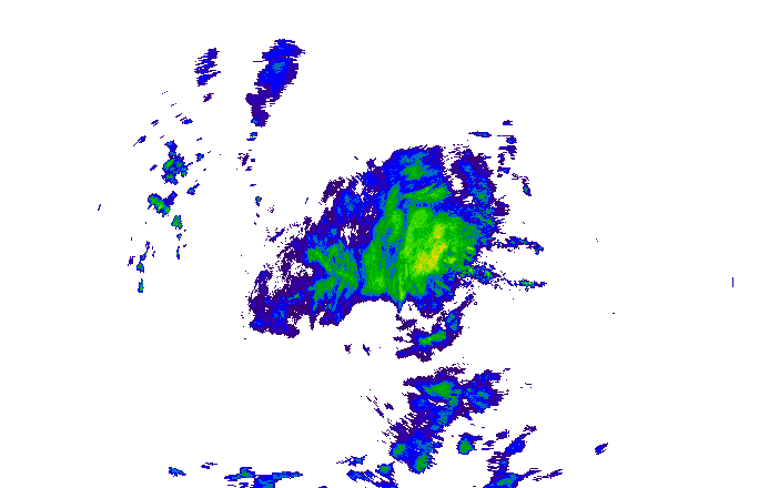Meteoradar - aktuální srážky 2025-11-09 21:00:00
