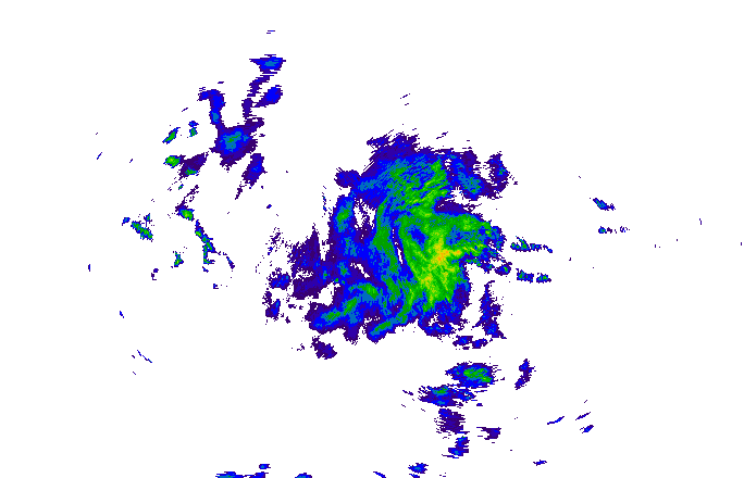 Meteoradar - aktuální srážky 2025-11-09 22:15:00