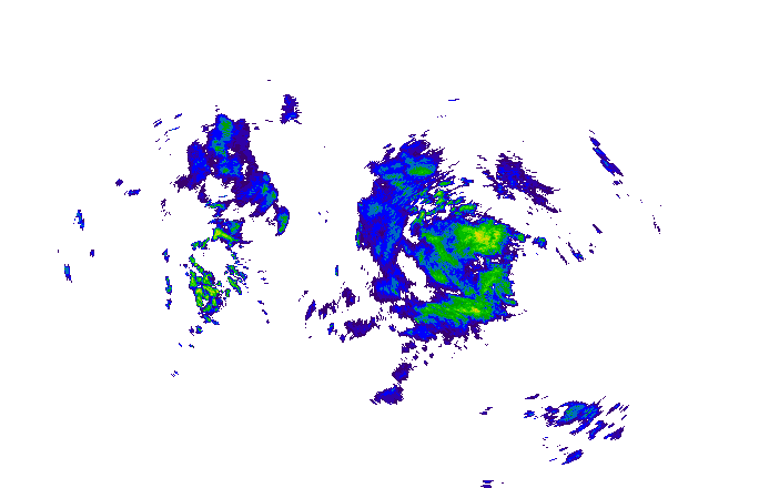 Meteoradar - aktuální srážky 2025-11-10 00:00:00